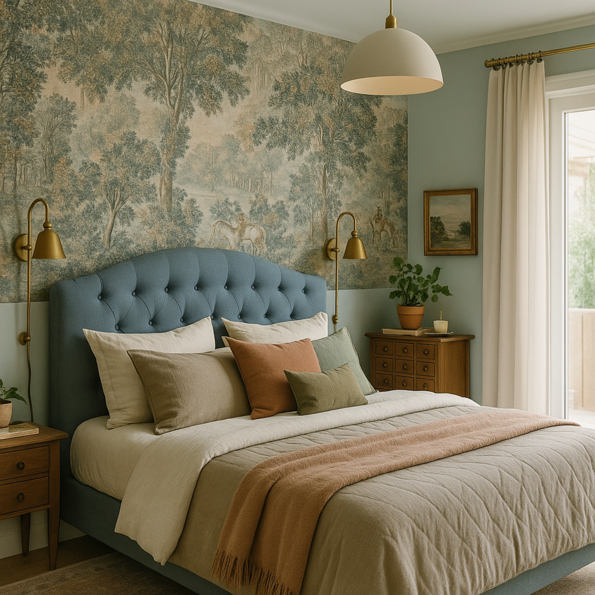 AI generated picture of bedroom