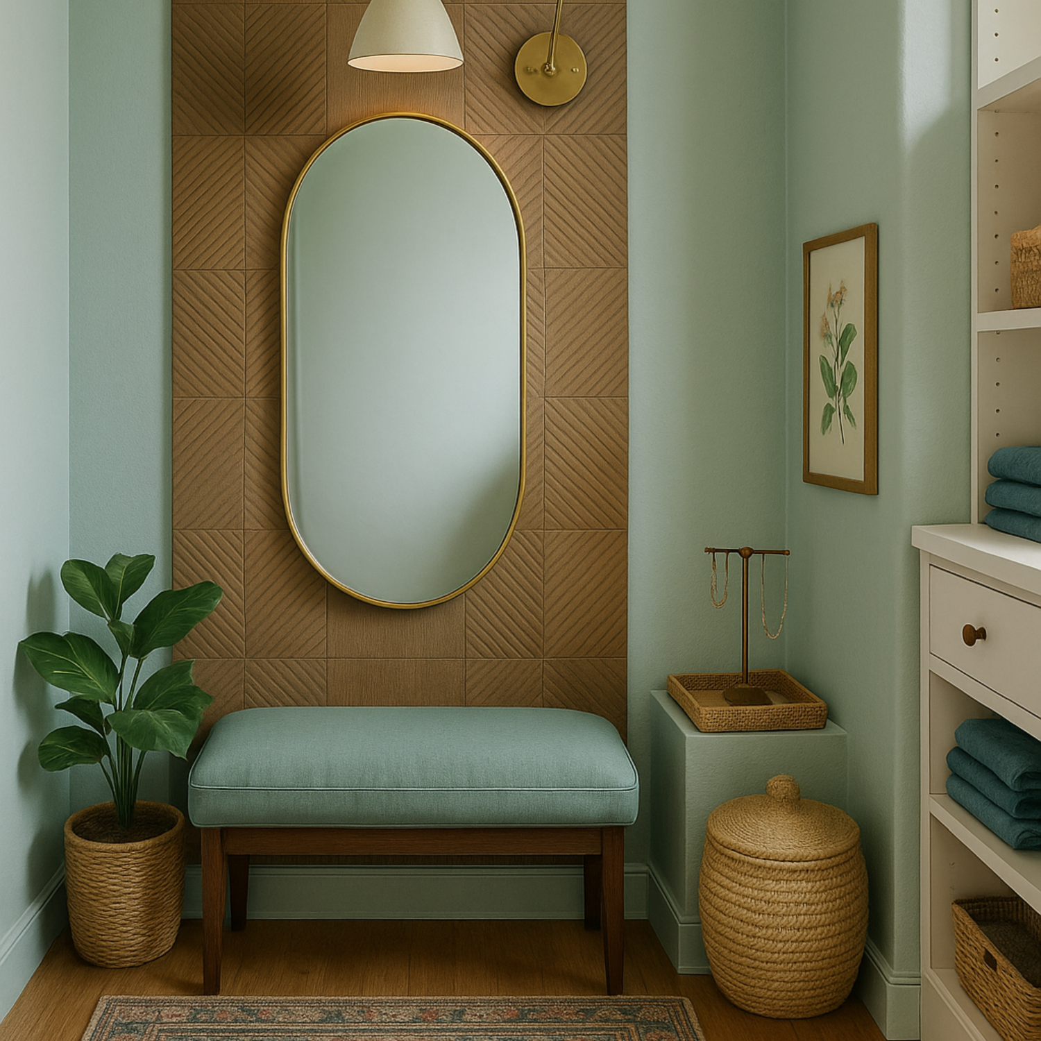 AI generated picture of bedroom