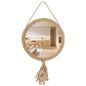 Wall Mirror Macrame  Decorative Mirrors Boho Home Decoration Room Decors Aesthetic Wall Art For Living Room Bedroom