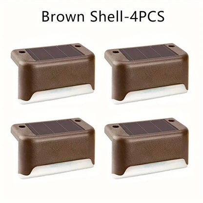 4 brown outside light